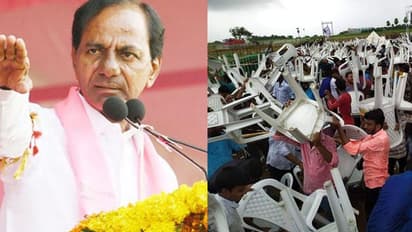 కేసీఆర్ కు హుజూర్ నగర్ ఉప ఎన్నిక షాక్: చుట్టుముడుతున్న సమస్యలు