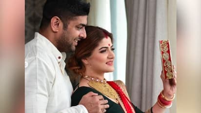 বউ সাজা যেন শেষ হচ্ছে না শ্রাবন্তীর, ব্রাইডাল লুকে ফের ভাইরাল 'লাল টুকটুকে কনে '