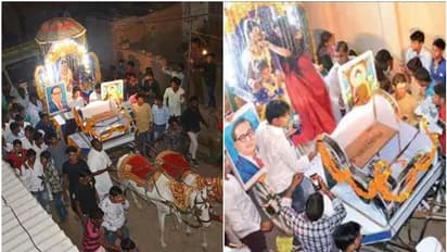 പൂജയോ മന്ത്രമോ ഇല്ല, ഭരണഘടനയെ സാക്ഷിയാക്കി വിവാഹം; കുതിര വണ്ടിയിലെത്തി ദളിത് ദമ്പതികള്