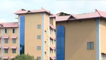 മൂന്ന് വർഷം മുമ്പ് പണിത താലൂക്ക് ഓഫിസ് കെട്ടിടം ഇടിഞ്ഞുവീഴുന്നു; അറ്റകുറ്റപ്പണികള് തുടങ്ങി