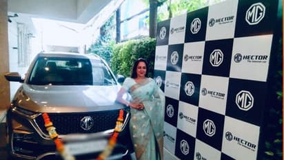 ఎస్యూవీ కంపాక్ట్ ఎంజీపై మనసు పడ్డ డ్రీమ్ గర్ల్