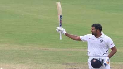 ರಾಂಚಿ ಟೆಸ್ಟ್: ಸಿಕ್ಸರ್ ಮೂಲಕವೇ ಡಬಲ್ ಸೆಂಚುರಿ ಬಾರಿಸಿದ ರೋಹಿತ್ ಶರ್ಮಾ