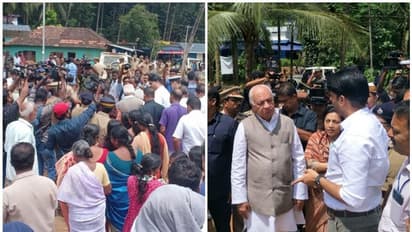 കവളപ്പാറയിലെ ദുരന്തഭൂമി സന്ദർശിച്ച് ഗവർണർ