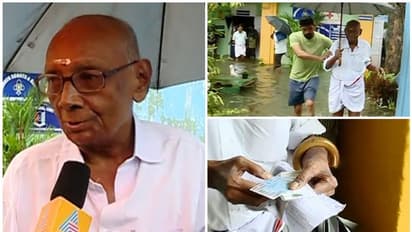 'ആർക്കും തോൽപിക്കാനാവില്ല മക്കളേ', മഴയത്ത് വന്ന് ഐഡി കാർഡില്ലാതെ മടങ്ങിയ ഒരപ്പൂപ്പന്റെ വോട്ടുകഥ