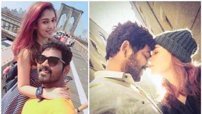 நெற்றியில் குங்குமம்... கண்ணுல ஸ்டைலா கூலிங் கிளாஸ்... காதலனுடன் ஆன்மிக செல்ஃபியை வெளியிட்ட நயன்தாரா....!