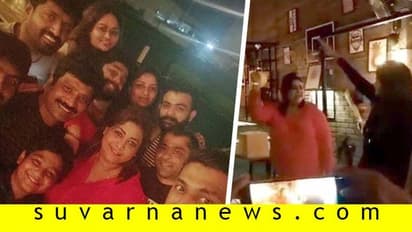 ಪತಿಯ ಹುಟ್ಟಹಬ್ಬದಂದು ಟೇಬಲ್ ಮೇಲೆ ಕುಣಿದು ಕುಪ್ಪಳಿಸಿದ ರಕ್ಷಿತಾ!