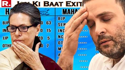 Exit polls show exit door for implosive Congress. Grand old party reduced to rubble?