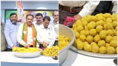 വിജയാഘോഷത്തിന് ലഡു തയ്യാര്; മഹാരാഷ്ട്രയില് വിജയപ്രതീക്ഷയില് ബിജെപി