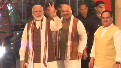 PM Narendra Modi thanks people of Maharashtra, Haryana for reposing faith in BJP