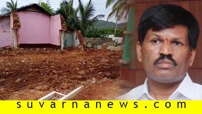 ಕುಸಿದು ಬಿತ್ತು ಬಿಜೆಪಿ ಶಾಸಕ ಗೂಳಿಹಟ್ಟಿ ಶೇಖರ್ ಮನೆ