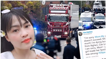 യുകെയിലെ കണ്ടെയ്‌നറിനുള്ളിൽ വീർപ്പുമുട്ടി മരിക്കും മുമ്പ് ആ വിയറ്റ്നാമീസ് യുവതി അമ്മക്കയച്ച  മെസേജ് ഇതായിരുന്നു