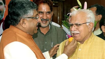 खट्टर आज मनाएंगे सीएम के पद के साथ दिवाली, कई मंत्री लेंगे शपथ