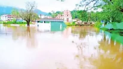 ಕೊಡಗಿನ ವಿವಿಧೆಡೆ ಭಾರಿ ಮಳೆ: ತ್ರಿವೇಣಿ ಸಂಗಮದಲ್ಲಿ ನೀರಿನ ಮಟ್ಟ ಏರಿಕೆ