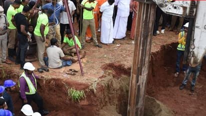 Tamil Nadu: Rescuers use boring machine in attempt to save 2-year-old who fell into borewell