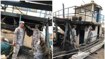 സൗദിയില് ഉല്ലാസ ബോട്ടിന് തീപിടിച്ചു; കടലില് കുടുങ്ങിയ നാല് ഇന്ത്യക്കാരെ രക്ഷപ്പെടുത്തി