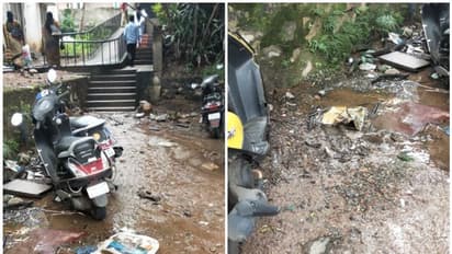 തൈക്കാട് ആശുപത്രിയിലെ സെപ്ടിക്ക് ടാങ്ക് പൊട്ടിയൊലിക്കുന്നു; പകര്ച്ചവ്യാധി ഭീഷണിയില് ജനങ്ങള്