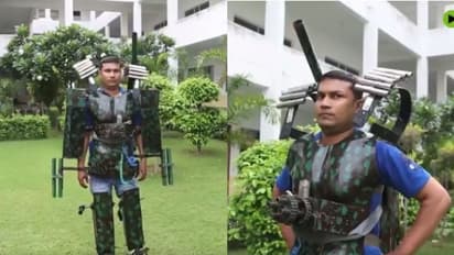 ഭീകരവാദികളെ ചെറുക്കാന് അയണ്മാന് മോഡല് പടച്ചട്ട; ഇന്ത്യന് യുവാവിന്റെ വീഡിയോ വൈറല്