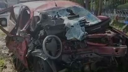 জাতীয় সড়কে হঠাৎ ব্রেক, দুর্ঘটনায় মৃত্যু ৪ পুলিশকর্মীর