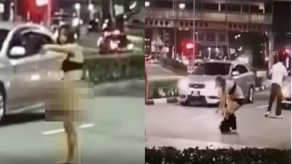 ಮಧ್ಯರಾತ್ರಿ ಪ್ರಕರಣ ಬಟ್ಟೆ ಕಿತ್ತೆಸೆದ 31 ವರ್ಷದ ಯುವತಿ! ವಿಡಿಯೋ ವೈರಲ್