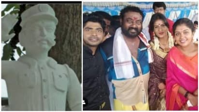 அப்பாவுக்கு கோயில் கட்டிய பிக்பாஸ் புகழ் சரவணன்! - திறப்பு விழாவில் பங்கேற்ற பிக்பாஸ் பிரபலங்கள் யார் தெரியுமா?