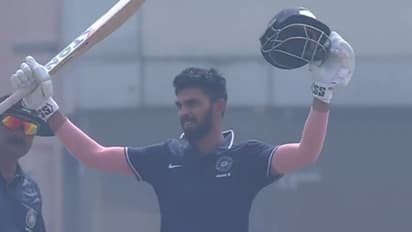 கெய்க்வாட் சதம், பாபா அபரஜித் அரைசதம்.. இந்தியா பி சிறப்பான பேட்டிங்