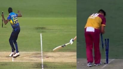 இந்த மாதிரி பண்றதுக்கு பதிலாதான் பாவம் இலங்கை வீரர் அப்படி பண்ணிட்டாரு.. எது சரி? எது தவறு? ஒப்பீட்டு வீடியோ