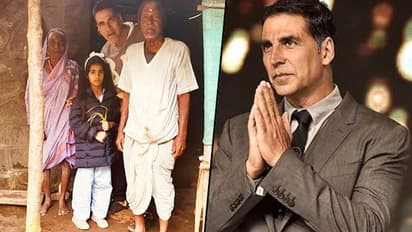 Akshay Kumar's daughter Nitara learns act of kindness during morning walk