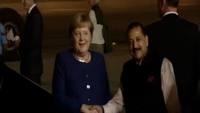 രണ്ട് ദിവസത്തെ സന്ദർശനത്തിന് ജർമൻ ചാൻസലർ എയ്ഞ്ചല മെർക്കൽ ഇന്ത്യയിലെത്തി