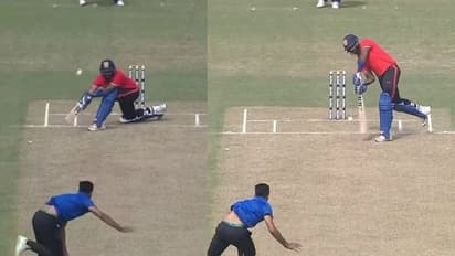 மயன்க், கில்லின் சதத்தை சப்பையாக்கிய சூர்யகுமாரின் வேற லெவல் பேட்டிங்.. இமாலய ஸ்கோரை அடித்த இந்தியா சி