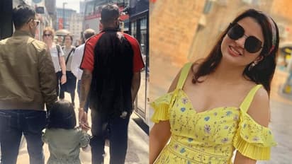 జీవాని మిస్ అవుతున్నానంటూ హార్దిక్ ఫోటో... సాక్షి ధోనీ ఫన్నీ రిప్లై