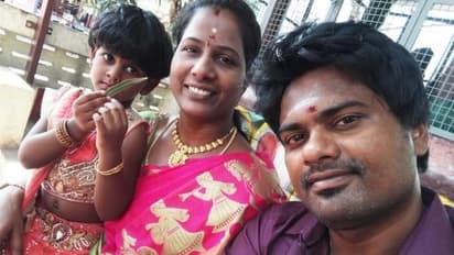 மகளை மடியில் கட்டி கிணற்றில் குதித்து தற்கொலை செய்த இளம்பெண்..! கணவர் இறந்த துக்கத்தில் எடுத்த விரக்தி முடிவு..!