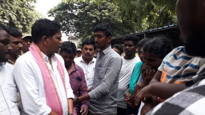 అబ్దుల్లాపూర్మెట్ దుర్ఘటన... గుర్నాథం కుటుంబానికి ఎమ్మెల్యే సైదిరెడ్డి పరామర్శ