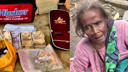 ಭಿಕ್ಷುಕಿ ಕೈಯಲ್ಲಿ 12 ಸಾವಿರ ನಗದು, ಅಕೌಂಟ್’ನಲ್ಲಿ 2 ಲಕ್ಷ ಕ್ಯಾಶ್: ಹೌಹಾರಿದ ಪೊಲೀಸರು!