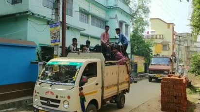 দাদুর শেষ যাত্রা, বীরভূমে ডিজে বক্স বাজিয়ে নাচলেন নাতিরা