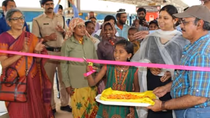 Labourer's daughter inaugurates railway station escalator in Bengaluru