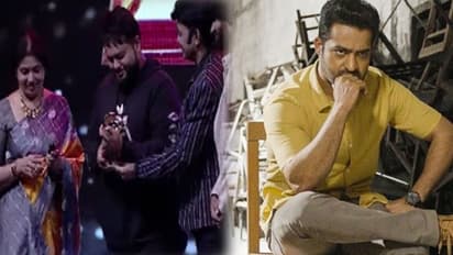 మా అన్నయ్య తారక్ కి ఈ అవార్డు అంకితం..తమన్ ఎమోషనల్ స్పీచ్!