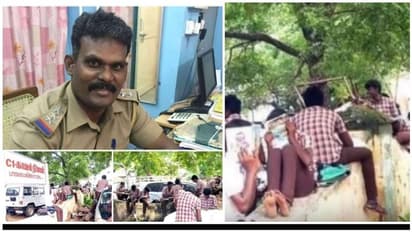 மாணவர்களை 1330 திருக்குறளை எழுத சொன்ன இன்ஸ்பெக்டர் இவர்தான்..!  படிகாம வகுப்பை கட் அடிச்சிட்டு ஓவரா சீன் போட்டா இப்படிதான் ..!