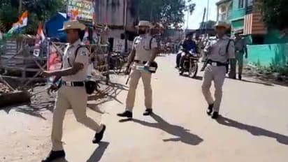 উপনির্বাচনের প্রস্তুতি তুঙ্গে, খড়গপুরে শুরু কেন্দ্রীয় বাহিনীর রুটমার্চ