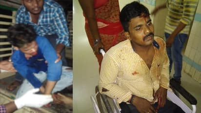 రహదారిపై రోడ్డుప్రమాదం.. ఎనిమిది మందిని డీ కొట్టిన లారీ