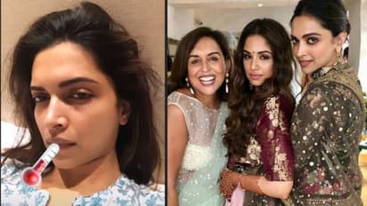 'സുഹൃത്തിന്റെ വിവാഹത്തിൽ അമിതമായി സന്തോഷിച്ചാൽ ഇങ്ങനെയിരിക്കും'; ചിത്രം പങ്കുവച്ച് ദീപിക പദുക്കോൺ