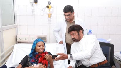 ఇంటర్ విద్యార్థినికి క్యాన్సర్: చికిత్సకు బాలకృష్ణ చేయూత