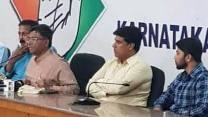 ಪತ್ರಿಕಾಗೋಷ್ಠಿಗೆ ಪುತ್ರನ ಕರೆದೊಯ್ದು ಪಕ್ಷದ ಕೆಂಗಣ್ಣಿಗೆ ಗುರಿಯಾದ ಕೈ ಮುಖಂಡ