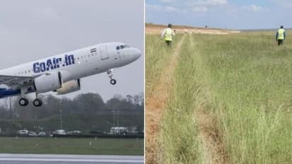 ലാന്ഡിങിനിടെ തെന്നിമാറി; പുൽമേട്ടിൽ നിന്ന് വീണ്ടും പറന്നുയർത്ത് വിമാനം; ഒഴിവായത് വൻ ദുരന്തം