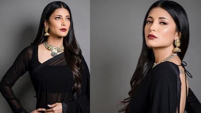 കറുപ്പിൽ തിളങ്ങി ശ്രുതി ഹാസൻ; ചിത്രങ്ങൾ കാണാം