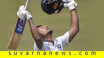 ಇಂದೋರ್ ಟೆಸ್ಟ್: ಮಯಾಂಕ್ ಅಗರ್ವಾಲ್ ಖಾತೆಗೆ ಮತ್ತೊಂದು ಶತಕ