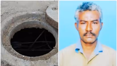 മാന്ഹോള് വൃത്തിയാക്കുന്നതിനിടെ വിഷവാതകം ശ്വസിച്ച് ശുചീകരണ തൊഴിലാളി മരിച്ചു
