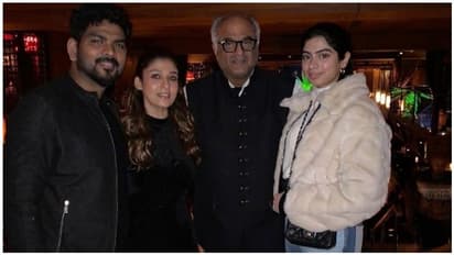 அஜீத்தின் தயாரிப்பாளரை அமெரிக்காவில் சந்தித்த நயன்தாரா...’வலிமை’க்கு எத்தனை கோடி சம்பளம் கேக்குறார்னு பாருங்க...