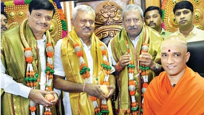 ಆದಿಚುಂಚನಗಿರಿ ಶ್ರೀ ಭೇಟಿ ಮಾಡಿದ ಅನರ್ಹ ಶಾಸಕರು