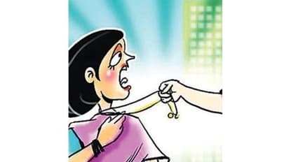 വീട്ടമ്മയുടെ മാല മോഷ്ടിച്ച തമിഴ്നാട് സ്വദേശിനി കാളിയമ്മ പിടിയിലായി