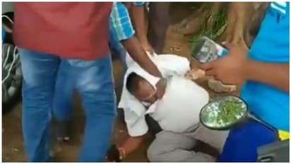 இந்து மக்கள் கட்சி நிர்வாகி மீது வி.சி.க தொண்டர்கள் கொடூரத் தாக்குதல்... வைரலாகும் அதிர்ச்சி வீடியோ..!